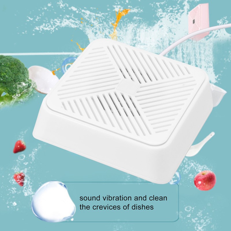 Mini Dishwasher Sound Vibration Electrolytic Water Purification IP67 Waterproof Portable