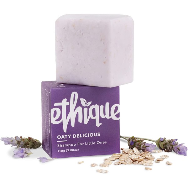 Ethique Oaty Delicious Gentle Solid Shampoo Bar for Babies and Kids (160 Washes) Vegan, Eco-Friendly, Plastic-Free, Cruelty-Free