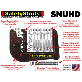 Mount-n-Lock® SafetyStruts® Heavy Duty RV Bumper Brackets (1SNUHD-Univer