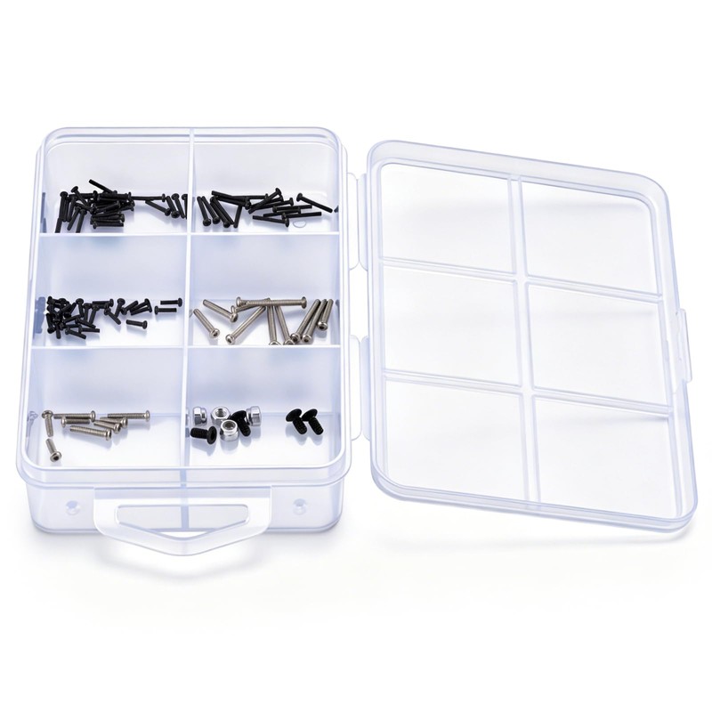 RCLIONS Replacement Screws Set 100pcs for AXIAL SCX30 1/30th Scale