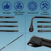 Reeauto Spare Tire Tool Kit with Spare Tire Jack Handle