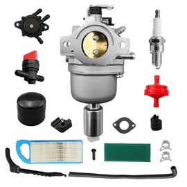 Carburetor Fit for John Deere Z225 EZtrak Zero Turn Mower B&S 17.5HP 18HP 18.5HP Engine, Replace MIA11474 MIA12509 MIA11520, Carb Tune Up Kit with Air Filter