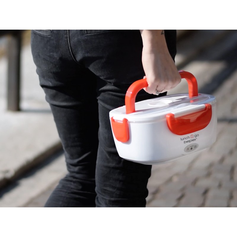 Beper Lunch & Go - Wärmende Lunchbox, tragbarer elektrischer Speisenwärmer,