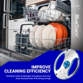 BlueStars 5304517982 Dishwasher Lower Spray Arm - Compatible with Frigidaire Dishwashers fgid2468ud0a fgip2468uf0a fgid2468ud2a - Lower Wash Arm replaces AP6886145, PS12717897, EAP12717897, PD00060848