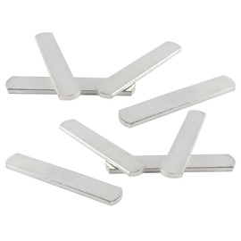 Gorise 8-Piece Weighted Vest Steel Plates for Fitness Strength Training Adjustable Rust-Resistant Steel Plates for Weighted Vests, Leg Bands, and Arm Bands