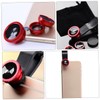 TEHAUX 2 Sets Clip Smartphone Lens Kit Wide Angle Macro