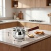 iziusy 27 fl oz (800ml) Butter Warmer Pot Stainless Steel