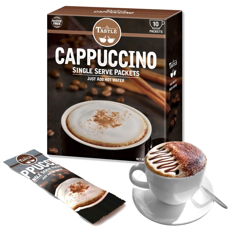 Cafe Tastle Cappuccino, Vanilla Latte, Caramel Macchiato, Hot Chocolate 36