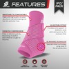 Sleeve Stars Ankle Brace for Sprained Ankle, Plantar Fasciitis Relief