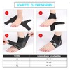 SHULLIN Pack of 2 Adjustable Ankle Brace Ankle Braces Foot