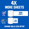 Scott 1000 Toilet Paper, 18 Rolls, Septic-Safe, 1-Ply Toilet Tissue