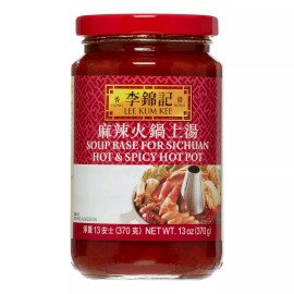 Lee Kum Kee Soup Base For Sichuan Hot & Spicy Hot Pot 13oz(Pack of  )~1/20/2025