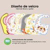 AFPYC 8pcs Baberos de Bebé para Niños, Impermeables, con Diferentes