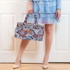 Hanfetch Yarn Bag-Large Size-Yarn Storage Organizer with Grommets-Portable Crochet Bag
