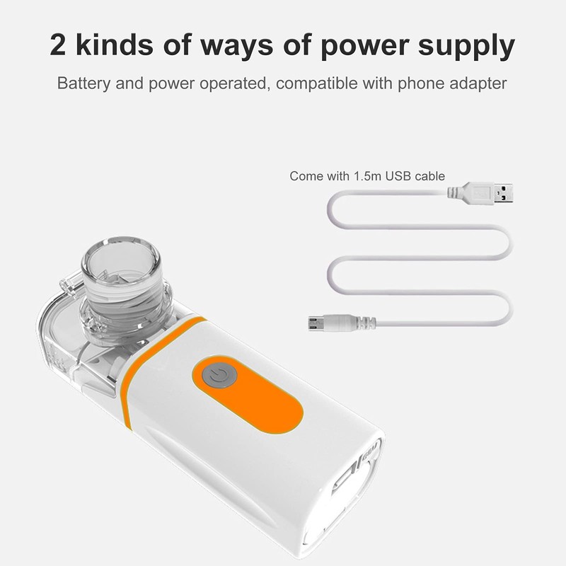 Handheld Nebulizer Atomizer Steam Inhaler Mesh Nebulizer Household Portable Atomizing