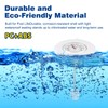 SPOROLWE Floating Pool Thermometer Easy Read – Battery-Free, Color-Coded Ideal