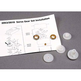 Traxxas 2010 Servo Gear Set for 2018, 382-Pack