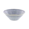 Tableware East Trapezoid Bowl, Large, Gyokusa, Blue Sou 8.1 inches