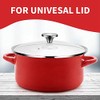 jingfei 4 Sets Dutch Oven Knob Stainless Steel Replacement Knob