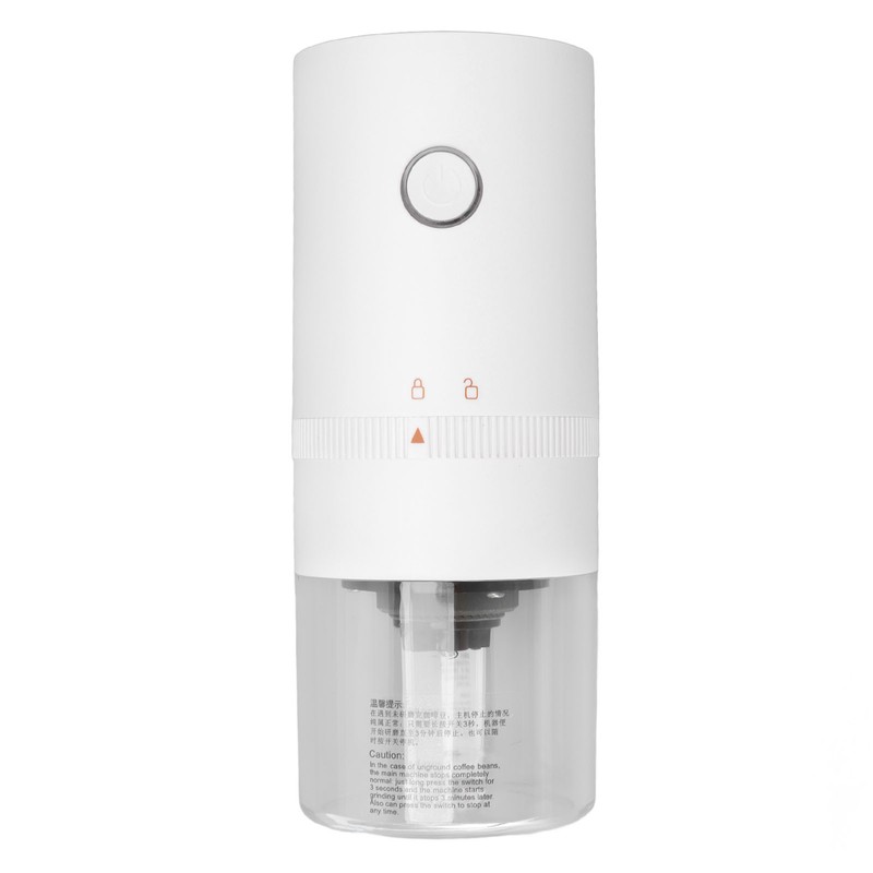 Electric Pepper Grinder Adjustable Coarseness USB Rechargeable Automatic Spice Mill