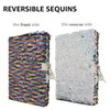 VIPbuy Magic Reversible Sequin Notebook Diary Lined Travel Journal with