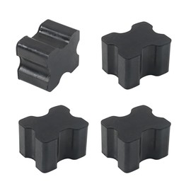 JNNJ 4 pieces coil spring spacers, coil spring booster, rubber coil spring suspension kit, car damper coil spring lift amplifier for vehicles, rubber coil spring spacer