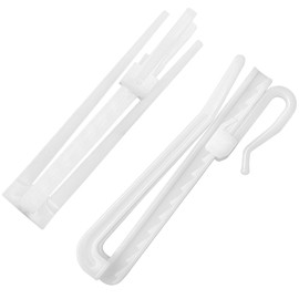 35 PCS Plastic Lifting Adjustable Pinch Pleat Curtain Hooks