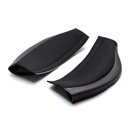 Bride K36APO Optional Parts for Seat [Protective Pad Set] Knee (for GIAS3), Premium Soft Leather + Fabric, Black