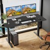 Heemab Electric Height Adjustable Standing Desk, Ergonomic Sit to Stand