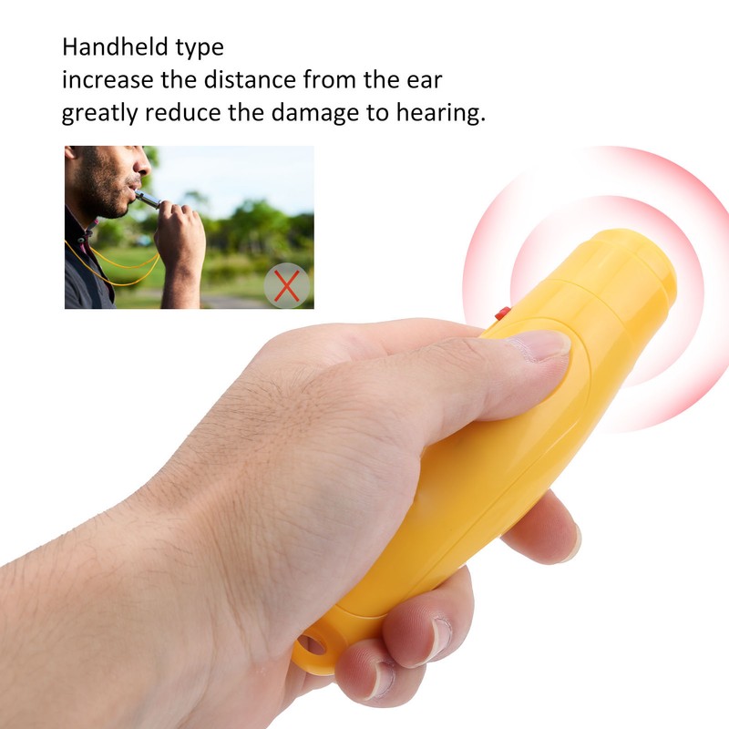 ABS High Decibel 120DB Three Gears Adjustable Electronic Whistle with