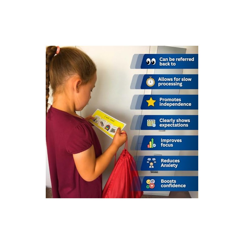 “I Can Pack my Bag” – Visual Timetable for Autistic