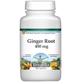 Ginger Root - 450 mg (100 Capsules, ZIN: 511788) - 3 Pack