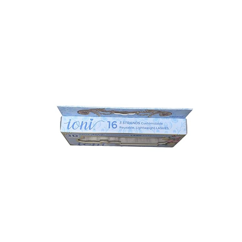 IONI Faux Mink Individual Lash Extensons 3-STRAND Medium-Length