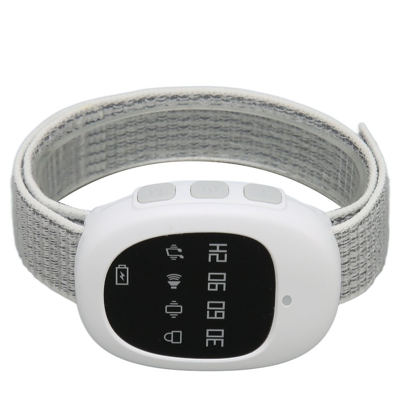 Wireless Bedwetting Alarm 4 Timing Music Vibration Bedwetting Sensor Watch