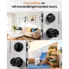 Probrico Front Door Keyed Entry Knobs and Single Cylinder Deadbolt