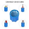 CL Molde Silicon Para Hacer Hielos Ice Cube Bote Para
