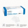 ForPro Professional Collection Lint-Free Cotton Wipes, 100% Pure Cotton Gauze,