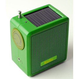 Kaito SB-1059 Mini Hand Crank AM/FM Weather Radio, Green