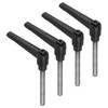uxcell 4pcs Clamping Lever Handles, M8 x 60mm 304 Stainless