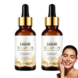 Sérum facial reafirmante antiedad, reduce las líneas de expresión y arrugas, hidrata y reafirma, esencias faciales hidratantes para una piel joven, sérum de colágeno para el rostro, reafirmante (2PCS)