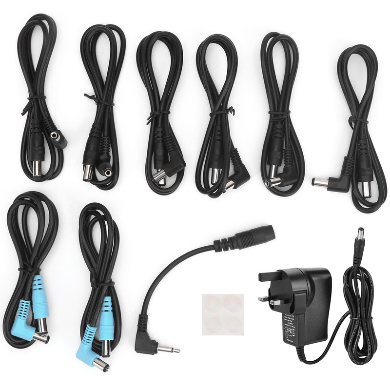 Tuner Power Supply 2‑in‑1 Electric Guitar Tuning Effects 8‑Way Isolated