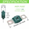 SIGANDG Midi Fuse Holder and 2 Pieces 40A Midi high