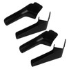 Outanaya 4Pcs Rv Gutter Spouts Durable Rain Gutter Diverters for
