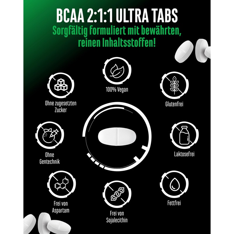 Gen German Elite Nutrition BCAA 2:1:1 Ultra Tabs - 365