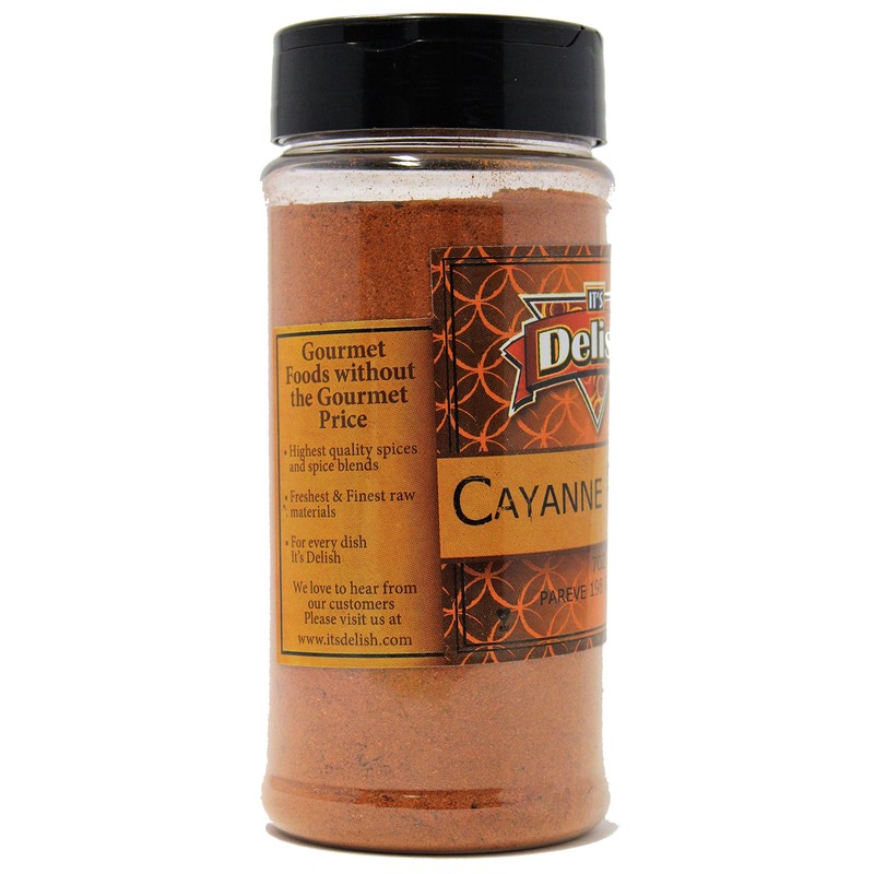 Cayenne Pepper by Its Delish (Medium Jar), 7 Oz