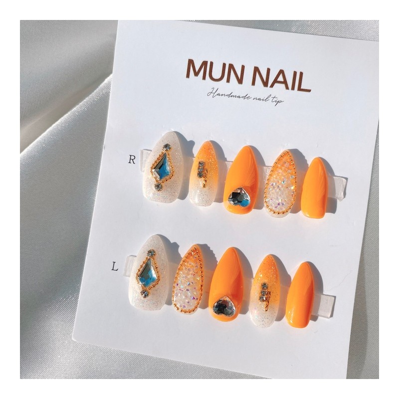 MunNail LauraColor can be changed - Short Oval / MunNail
