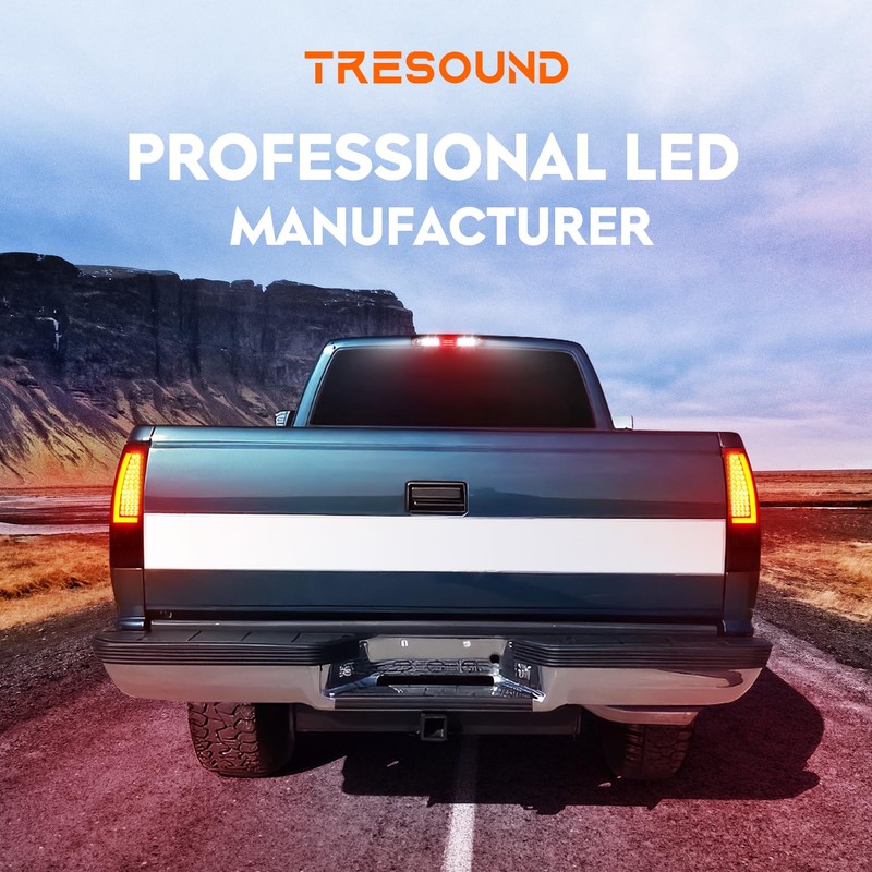 Tail Light + 3rd Brake Cargo Lamp for Chevy Silverado