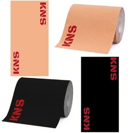 KNS Extra Wide Kinesiology Tape | Water Resistant | for Pain | Back Pain | Knee Pain | Shoulder Pain and Muscle Support | Latex Free | Supports Muscles and Joints | 4 inches x 16.4 Feet | 1 Roll |