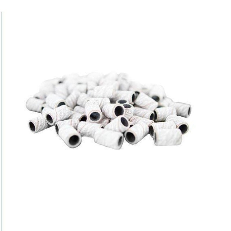 Medicool White Sanding Band (100/box) for Manicure and Pedicure Nail