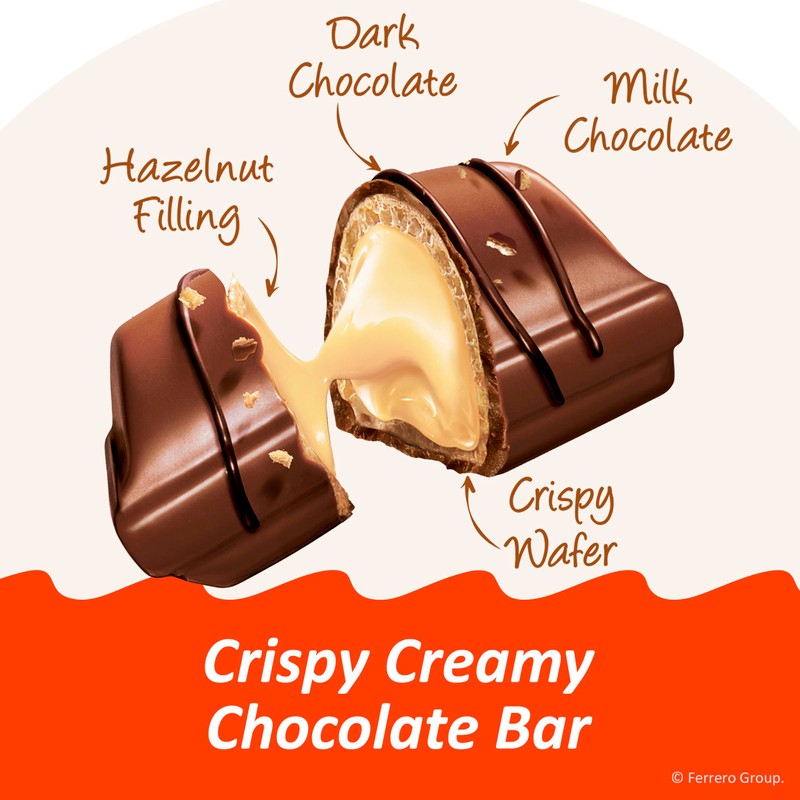Kinder Bueno Mini, 125 Count Party Pack, Milk Chocolate and